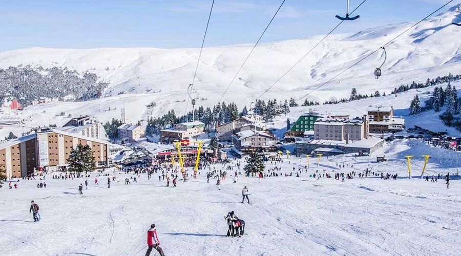 Abant Kartalkaya Kartepe Uludağ 4'lü Kar Keyfi