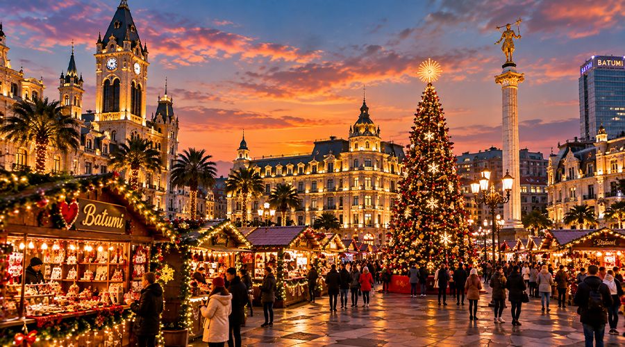 Uçaklı Gürcistan Noel Pazarları Turu