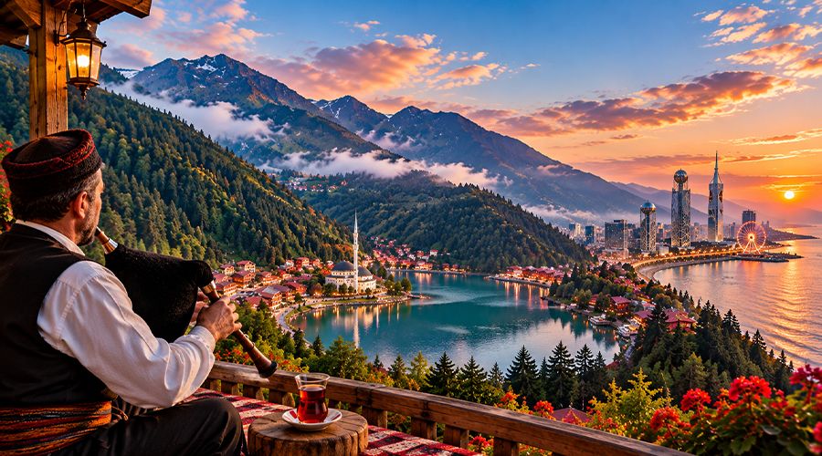 Uçaklı Doğu Karadeniz Batum Gürcistan Turu (Batum Konaklamalı)