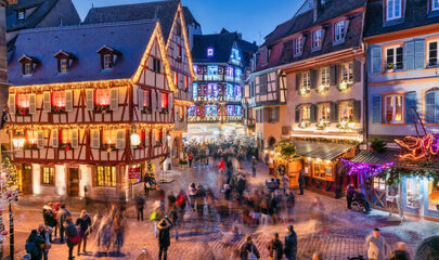 NOEL PAZARLARI - ALSACE - COLMAR TURU