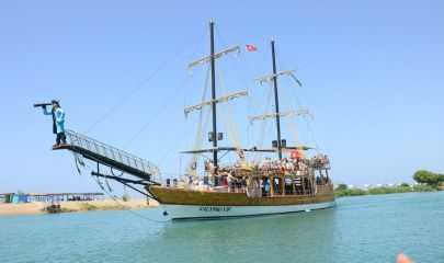 Экскурсия на лодке в Сиде Манавгат