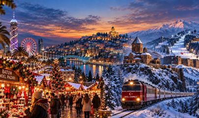 Vizesiz Noel Pazarları Batum Tiflis ve Doğu Ekspresi ile Kars Erzurum ve Palandöken Turu