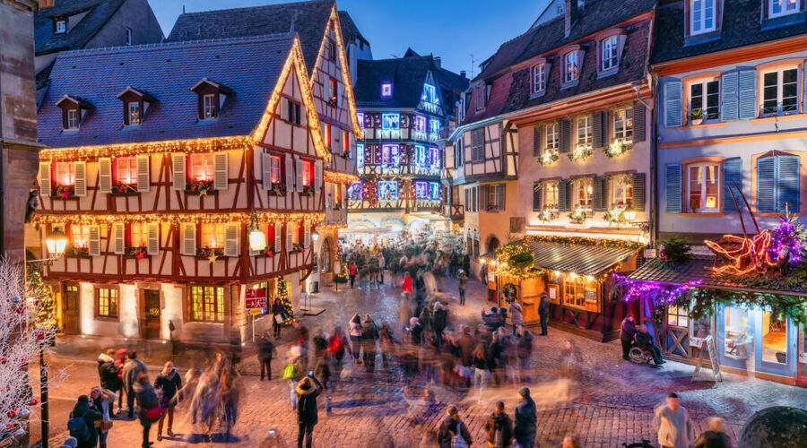 NOEL PAZARLARI - ALSACE - COLMAR TURU